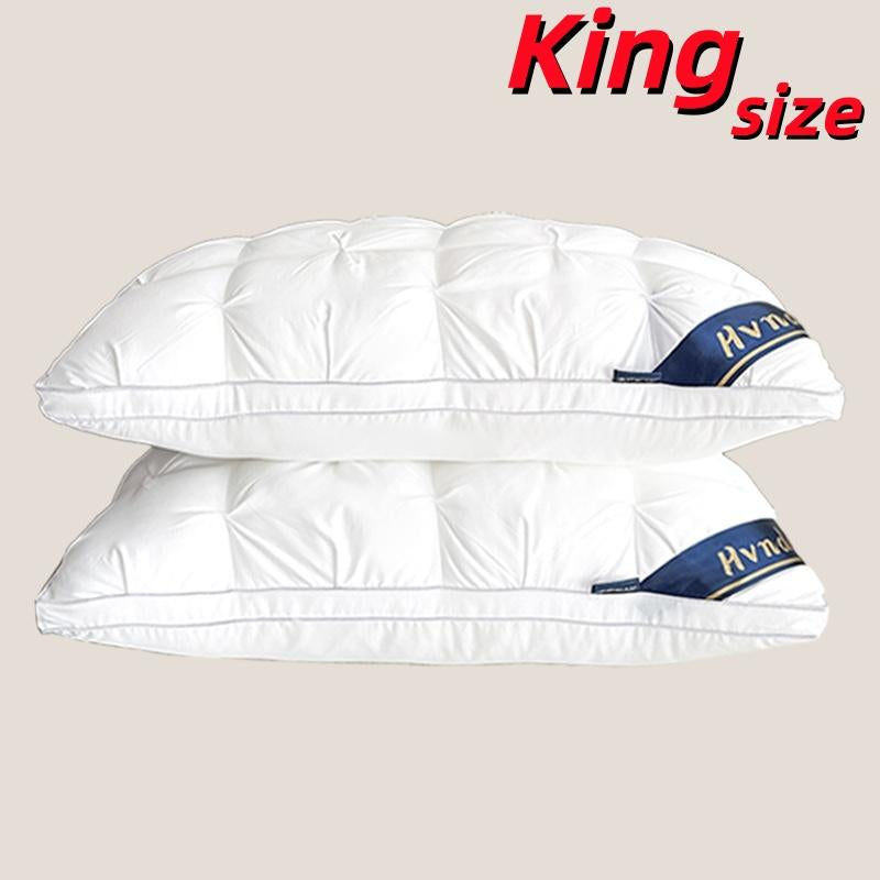 Hvnde Hotel Collection Deep Sleep Pillow - Neck Support Non-Collapse Design Hypoallergenic for Side Supine Prone Sleepers Pillows