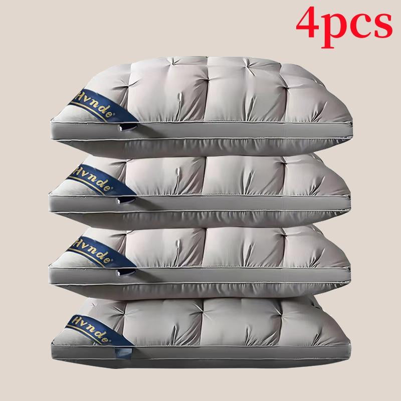 Hvnde Hotel Collection Deep Sleep Pillow - Neck Support Non-Collapse Design Hypoallergenic for Side Supine Prone Sleepers Pillows