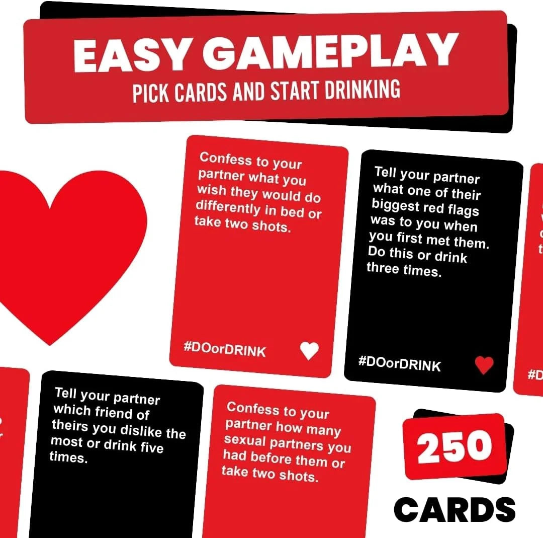 Date Night Card Games Couples Games for Adults Fun Party Games with 250 Cards