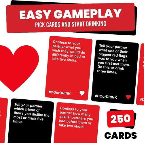 Date Night Card Games Couples Games for Adults Fun Party Games with 250 Cards