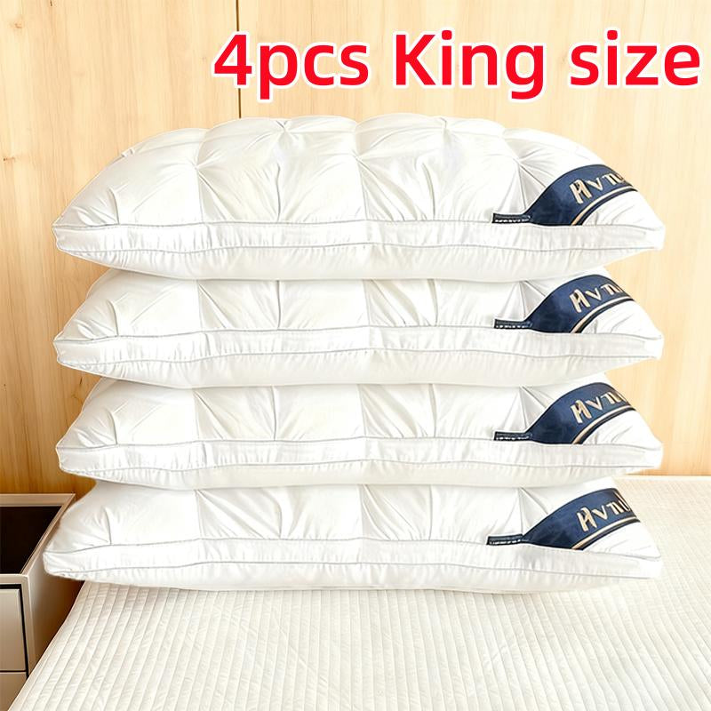 Hvnde Hotel Collection Deep Sleep Pillow - Neck Support Non-Collapse Design Hypoallergenic for Side Supine Prone Sleepers Pillows