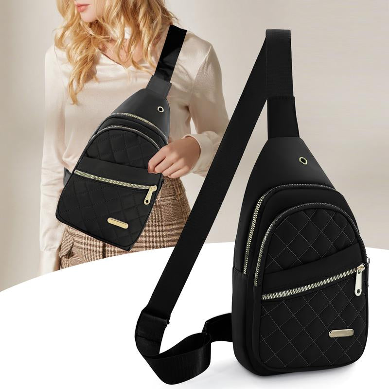 Small Sling Bakpack Crossbody Bags for Women Chest Bag Cross Body Bag Fanny Pack for Outdoors Hiking Traveling,Crossbody Small Sling Backpack Sling Bag for Women Men,Mother'S Day Gifts